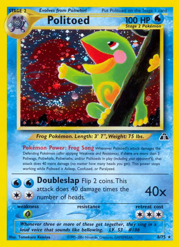 Politoed Holo 8