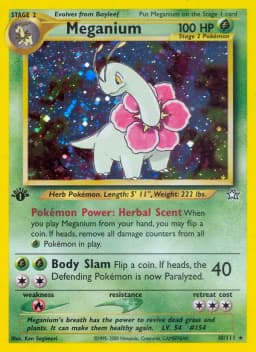 Meganium Holo