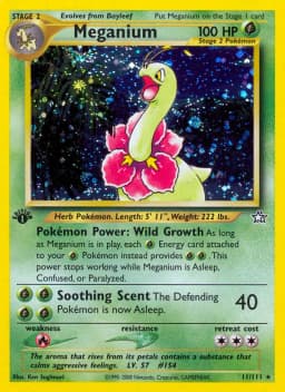 Meganium Holo