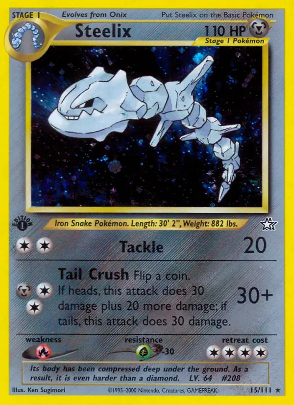 Steelix Holo 15