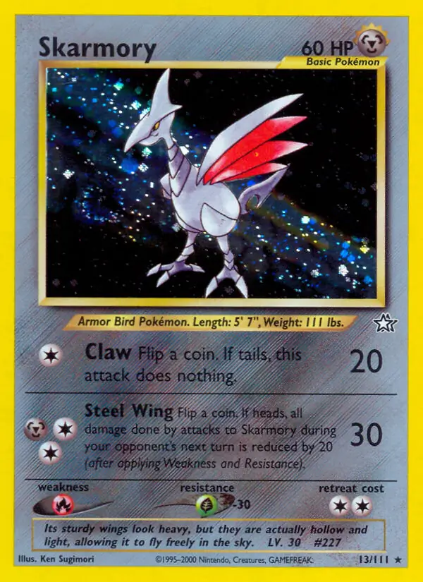 Skarmory Holo 13