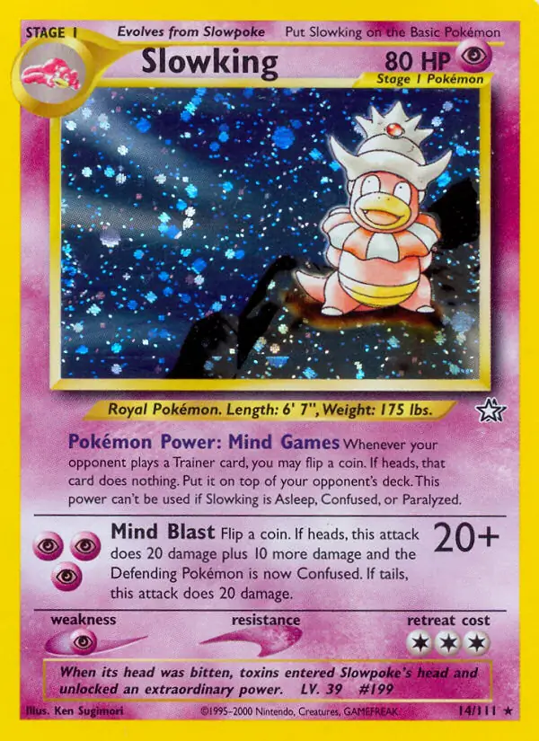 Slowking Holo 14 Normal