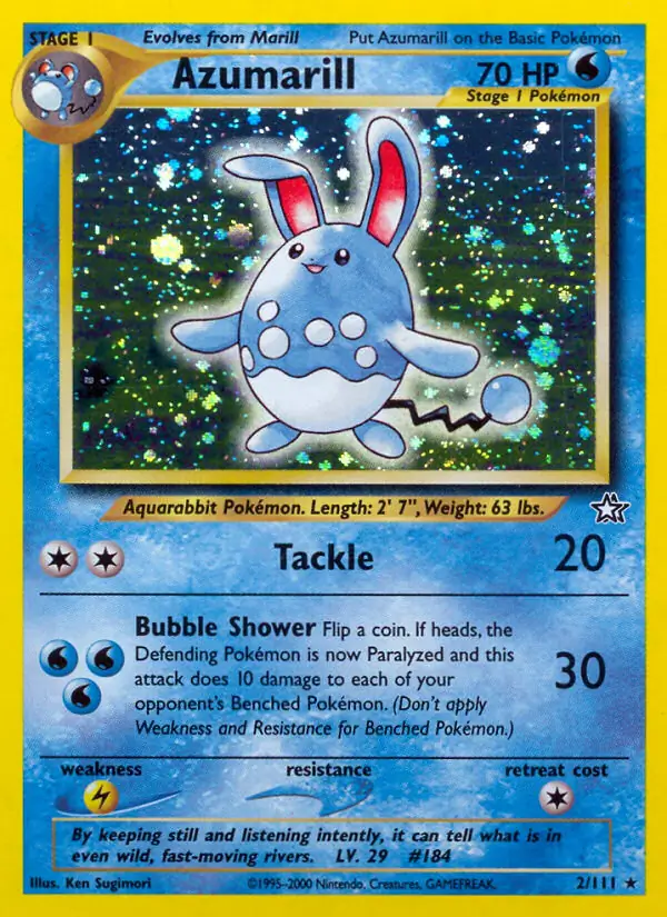 Azumarill Holo 2 Normal
