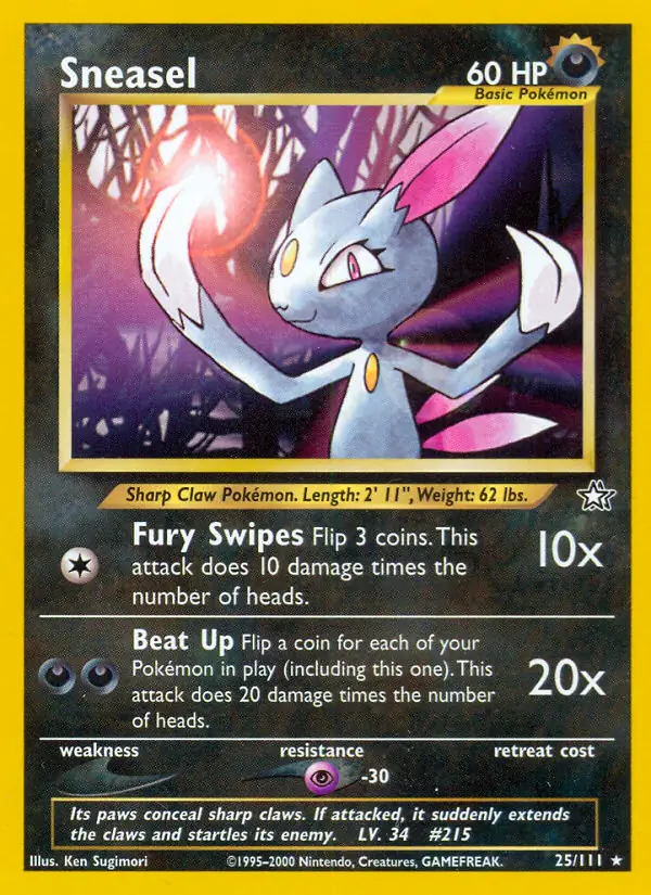 Sneasel 25 Normal