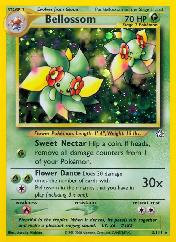Bellossom Holo 3 Normal
