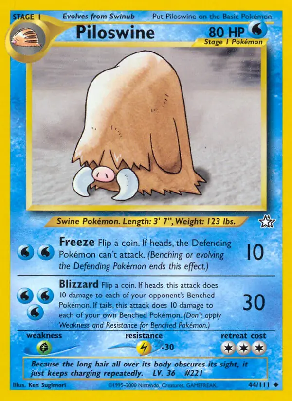 Piloswine 44