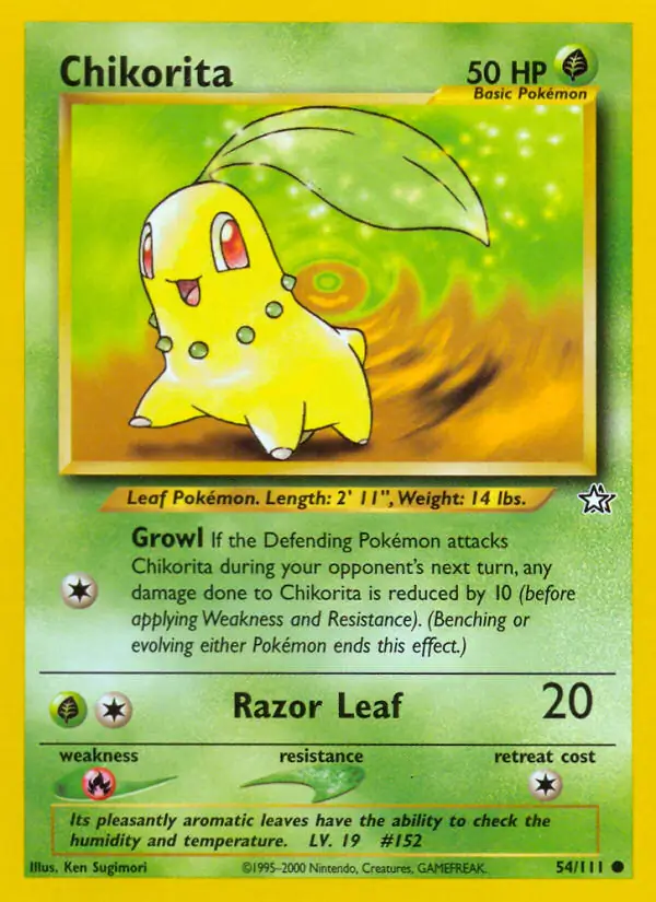 Chikorita 54 Normal