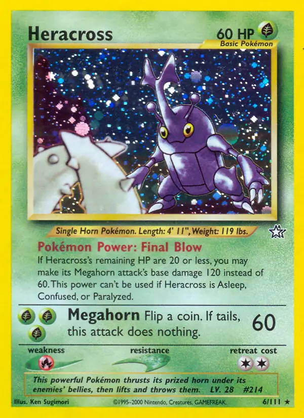 Heracross Holo 6