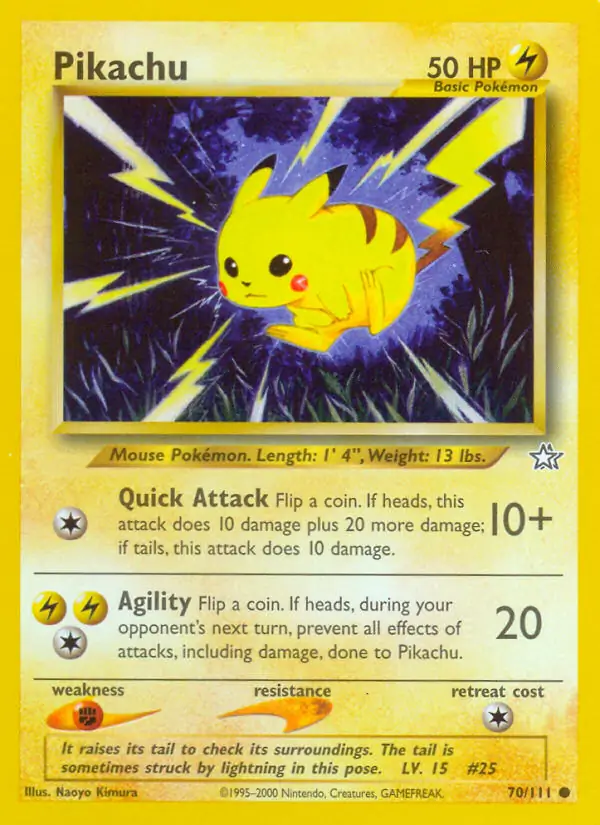 Pikachu 70 Normal