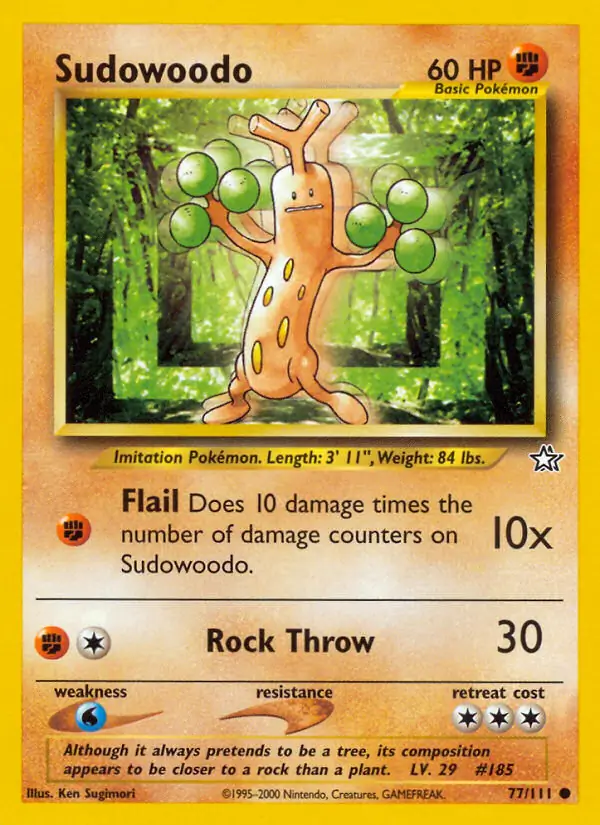 Sudowoodo 77