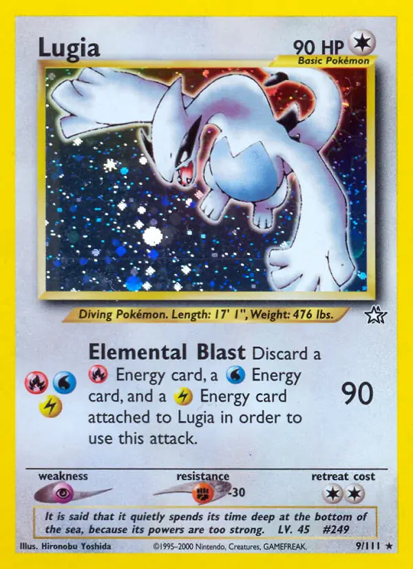 Lugia Holo 9
