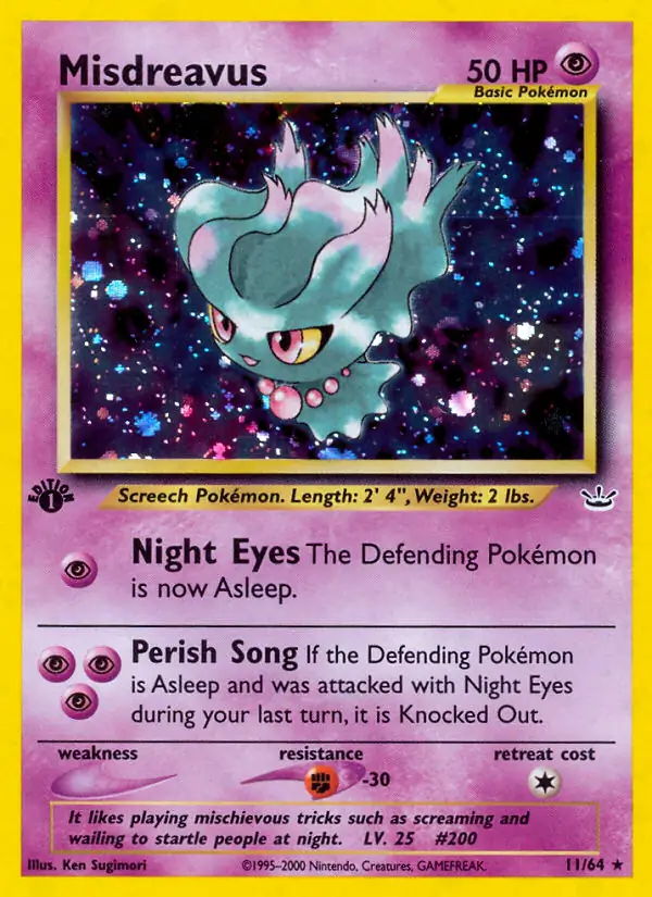 Misdreavus Holo 11 Normal
