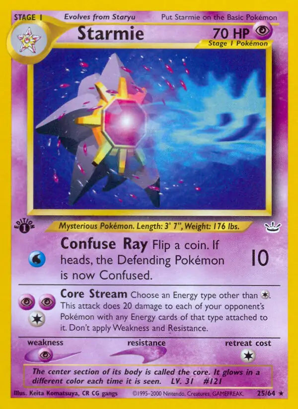 Starmie 25 Normal