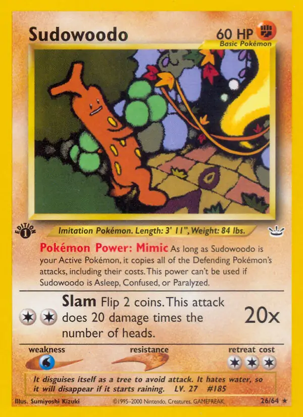 Sudowoodo 26 Normal