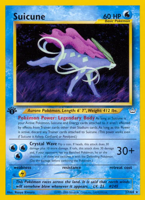 Suicune 27 Normal