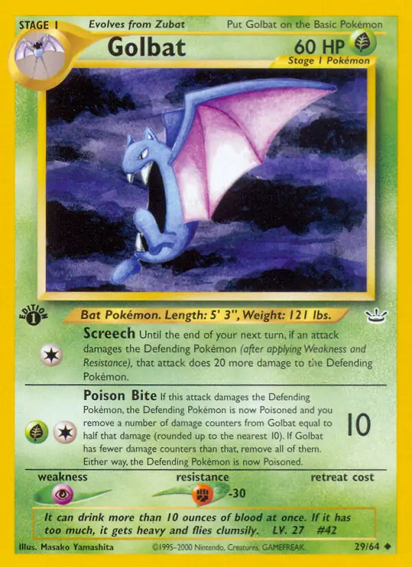 Golbat 29 Normal