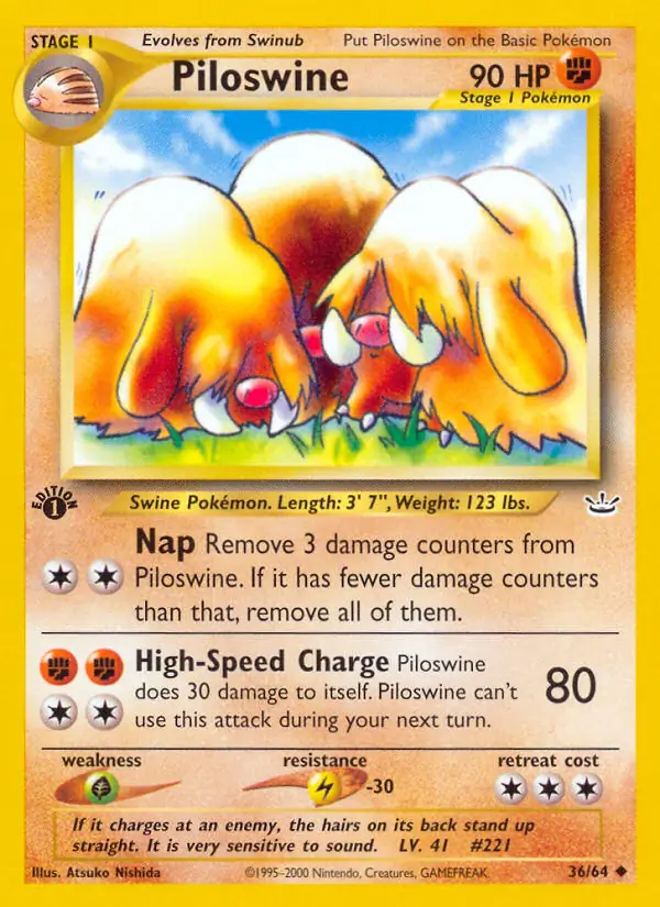 Piloswine 36 Normal