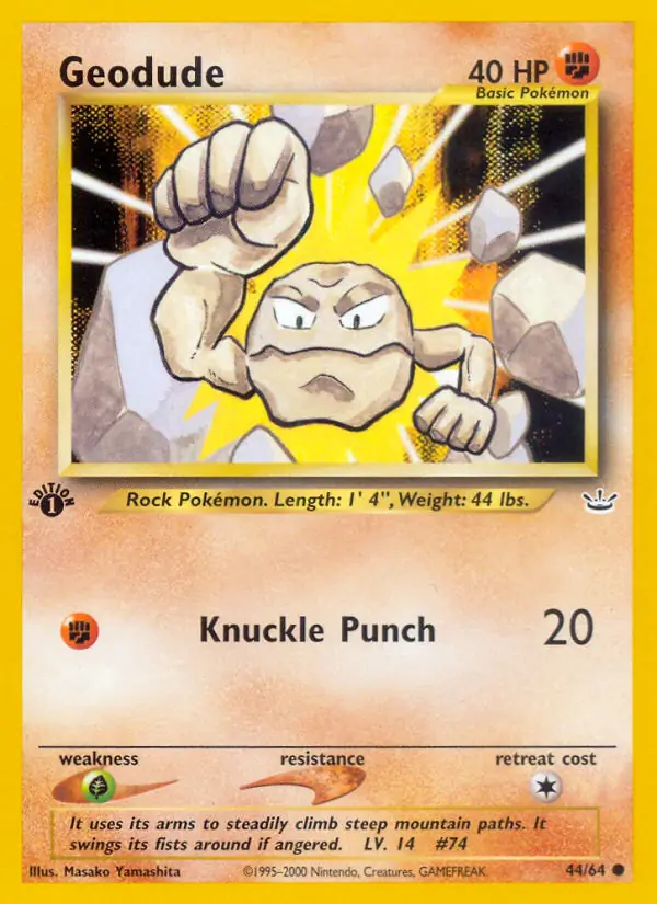 Geodude 44 Normal