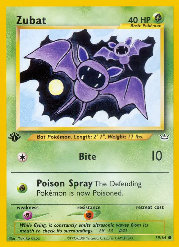 Zubat 59 Normal
