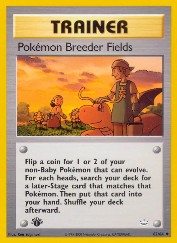 Pokemon Breeder Fields 62 Normal