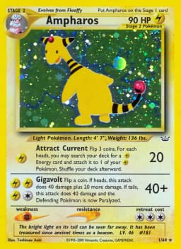 Ampharos Holo