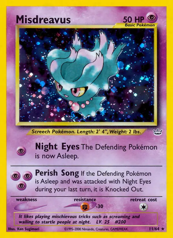 Misdreavus Holo 11 Normal