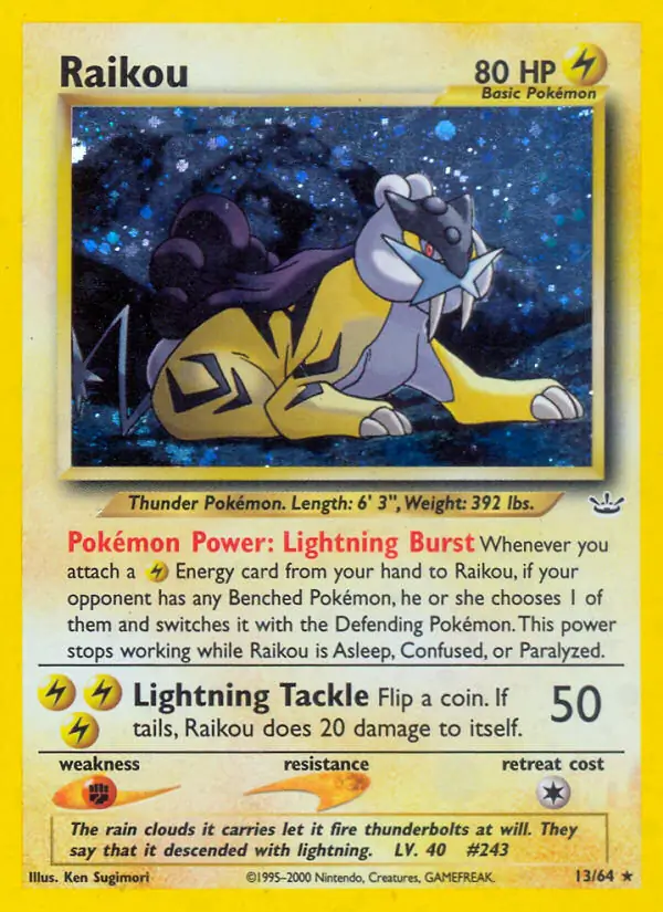 Raikou Holo 13