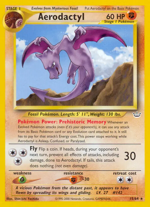 Aerodactyl 15 Normal