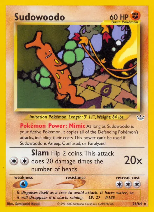 Sudowoodo 26 Normal