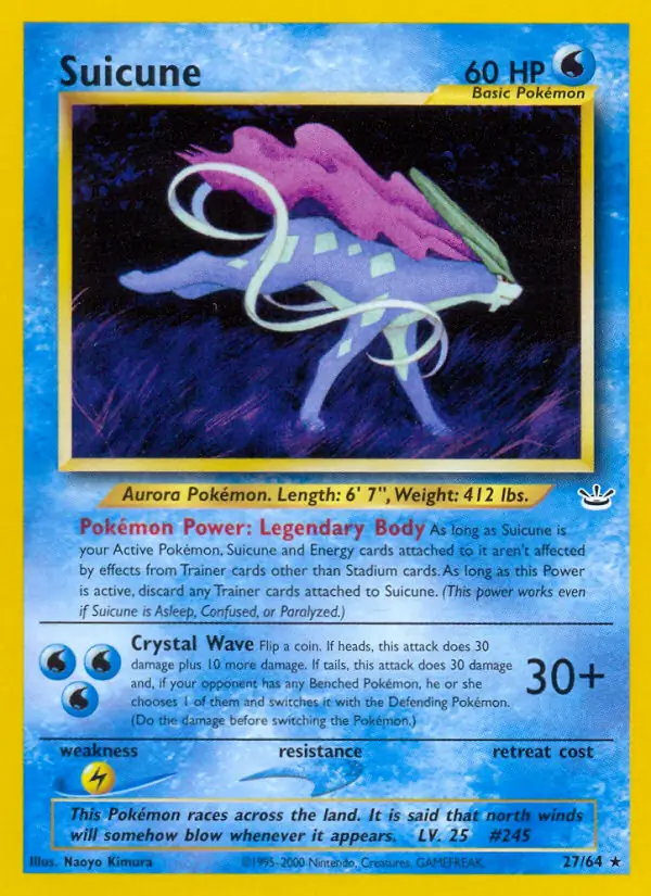 Suicune 27 Normal