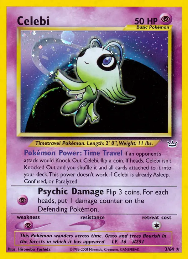 Celebi Holo 3 Normal