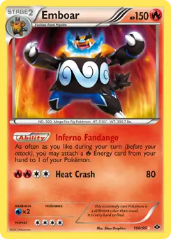 Emboar Secret 100 Normal