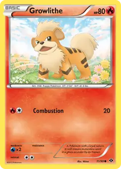 Growlithe 11 Normal