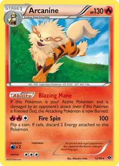 Arcanine 12 Normal