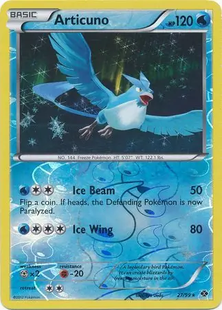 Articuno Reverse Holo 27