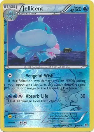 Jellicent Reverse Holo 35 Normal