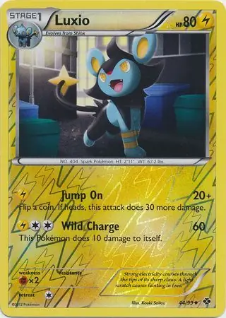 Luxio Reverse Holo 44