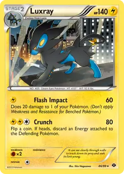 Luxray Holo 46 Normal