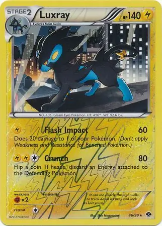 Luxray Reverse Holo 46 Normal