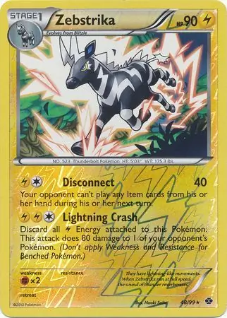 Zebstrika Reverse Holo 48 Normal
