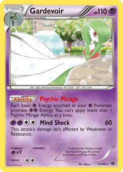 Gardevoir Holo 57 Normal