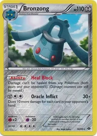 Bronzong Reverse Holo 76 Normal