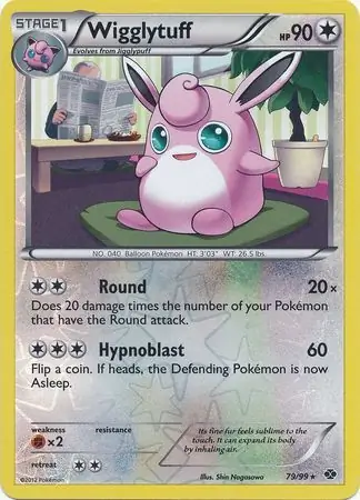 Wigglytuff Reverse Holo 79