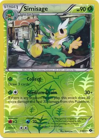 Simisage Reverse Holo 7