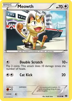 Meowth 80 Normal