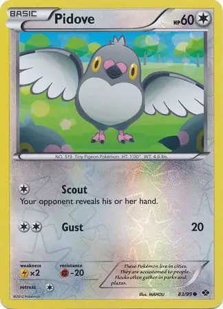 Pidove Reverse Holo 83 Normal