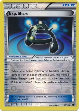 Exp. Share Reverse Holo 87 Normal