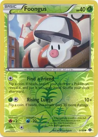Foongus Reverse Holo 8 Normal