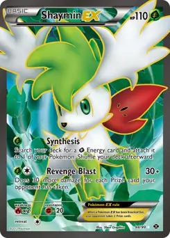 Full Art Shaymin EX 94 Normal