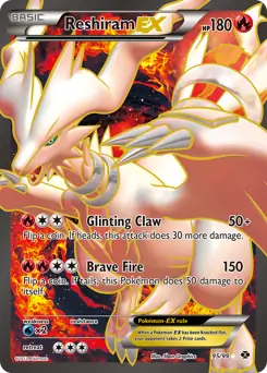 Full Art Reshiram EX 95 Normal